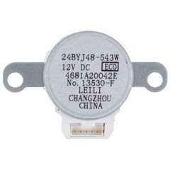 Мотор кроковий тяги шторок для кондиционера LG 4681A20042E 24BYJ48-543W 12V шток 5x9mm купить в САНН Одесса