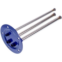 Фланец під сухі тени для бойлера Novatec, Chaika D зовн.=140mm L трубок=340/340/340mm (під анод M6) купить в САНН Одесса