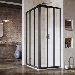 Душева кабина ASRV3-75-198 Чорний TRANSPARENT купить в САНН Одесса