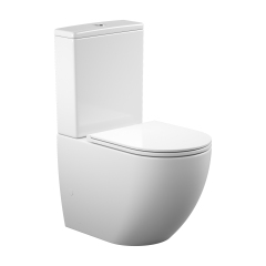 ROUND SMART комплект : унитаз напольный з сидінням Soft-close + бачок, змив Tornado купить в САНН Одесса