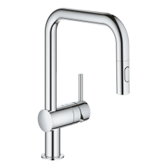 Смеситель для кухни GROHE MINTA с выдвижным изливом (32322002)
