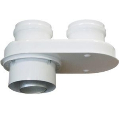 Коаксиальный переходник с 60/100 на 80/80 (Standart)