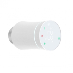 ZigBee Беспроводной програмируемый сервопривод для термостатического крана (Белый матовый) ZTRV-BY-100(W)