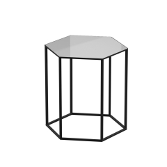 Стіл журнальний Тур 40x35x45 (скло біле)