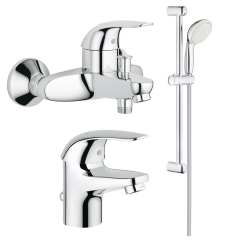 Набір змішувачів Grohe Euroeco для ванної (123226S)