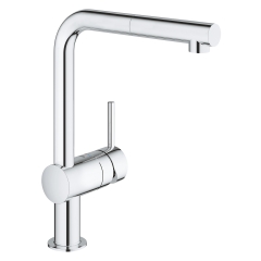 Змішувач для кухні з висувним виливом Grohe Minta (32168000)