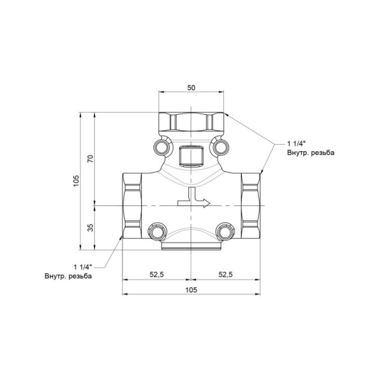 антиконденсационный клапан 11/4"-55C "Icma" №133, изображение 6
