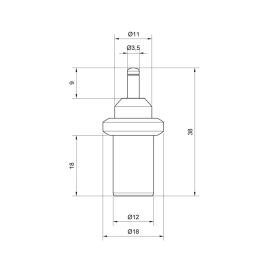 Термоэлемент  для антиконденсац. кл. 55⁰C "Icma" №5840, изображение 5