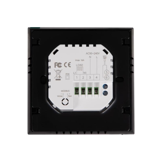 Проводной недельный термостат(16A+NTC) с WiFi BHT-3000-GBLW, изображение 4