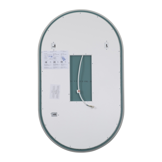 Дзеркало Solar 60x100 см UNI sensor з підсвіткою овальне, изображение 4