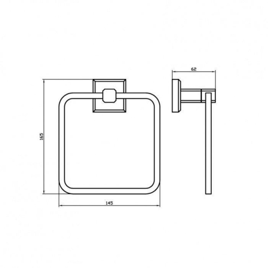 Кільце для рушників Леонардо 9913, изображение 3
