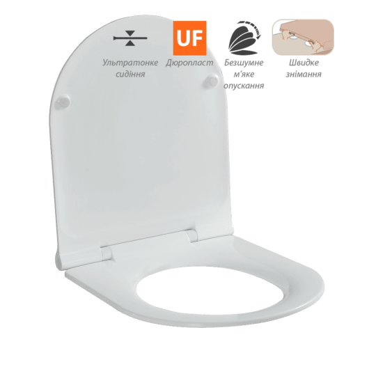 Унітаз консольний City 018700 з кришкою Slim Soft-Close, изображение 6