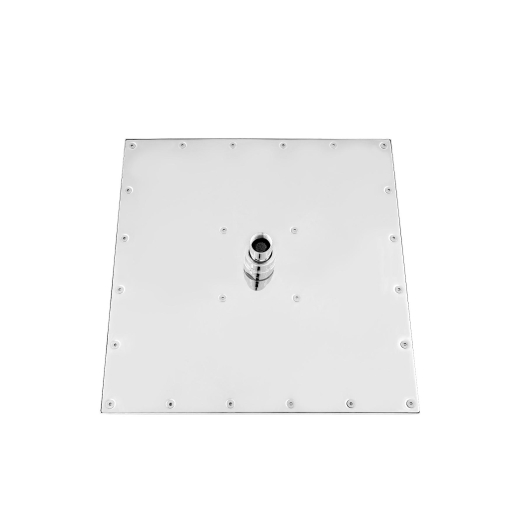 Верхний душ Rodos 011CP 250x250mm, квадратный, изображение 3