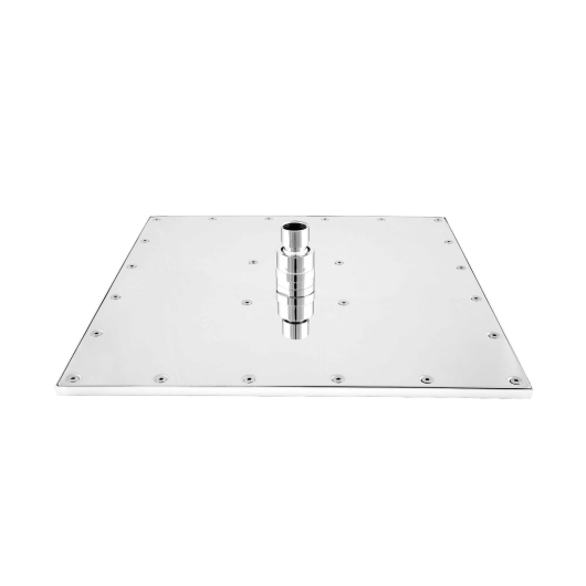 Верхний душ Rodos 011CP 250x250mm, квадратный, изображение 4