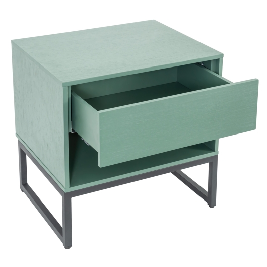 ALTEA Тумба приліжкова &quot;OAK-M-14-NORDIC-GREEN-MATT&quot;, изображение 2