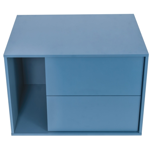 LINEA Тумба приліжкова &quot;002-MARITIME-BLUE-MATT&quot; права, изображение 3