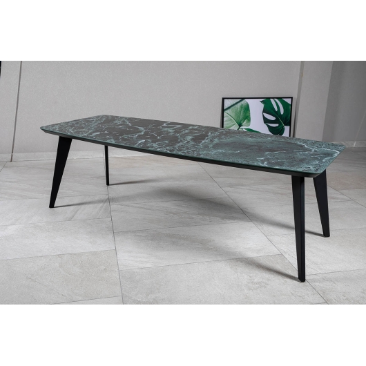 Стіл DETROIT 240х100х76 Laminam Verde Alpi Lucidato (5mm), изображение 2