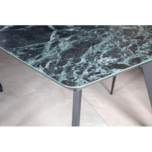 Стіл DETROIT 240х100х76 Laminam Verde Alpi Lucidato (5mm), изображение 5