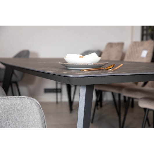 Стіл DETROIT 260х120х76 Laminam Naturali Noir Desir (5mm), изображение 8