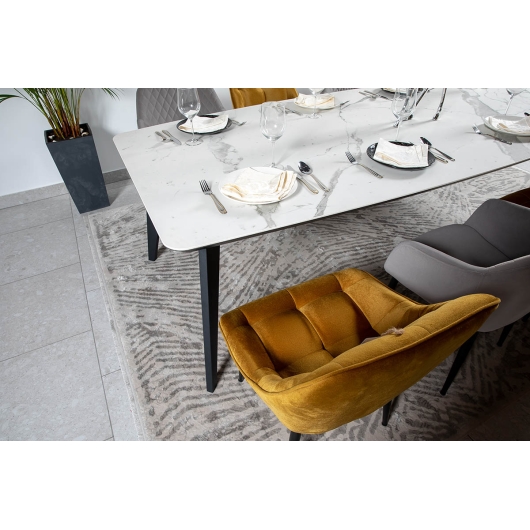 Стіл DETROIT 260х120х76 Laminam Bianco Statuario Venato (5mm), изображение 2