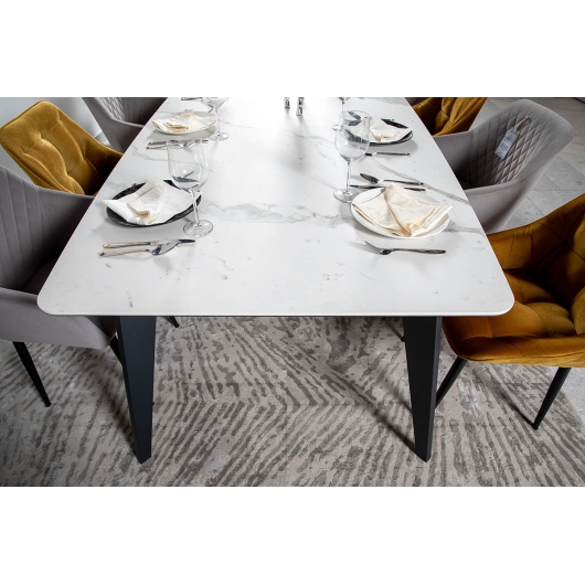 Стіл DETROIT 260х120х76 Laminam Bianco Statuario Venato (5mm), изображение 4