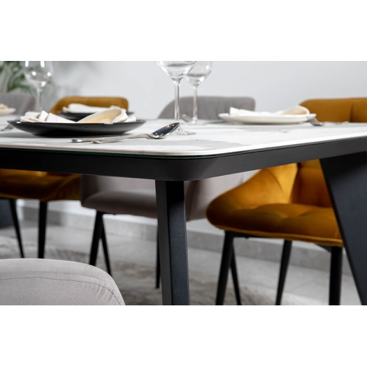 Стіл DETROIT 260х120х76 Laminam Bianco Statuario Venato (5mm), изображение 8