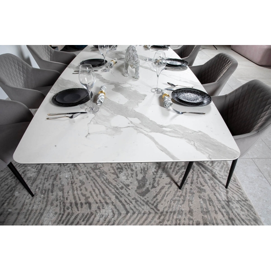 Стіл BELFORT 240х100х76 Laminam Bianco Statuario Venato (5mm), изображение 4