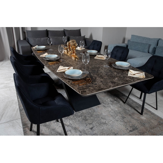 Стіл BELFORT 240х100х76 Laminam Emperador Extra (5mm), изображение 4