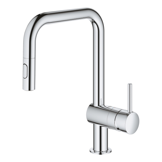 Смеситель для кухни GROHE MINTA с выдвижным изливом (32322002), изображение 3