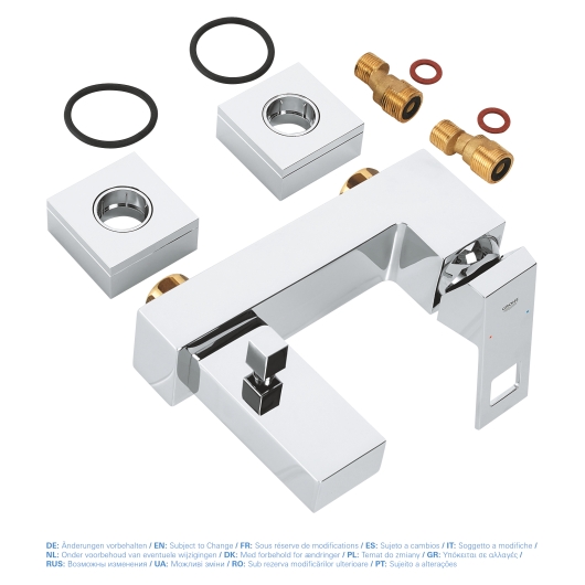 Змішувач для ванни Grohe Eurocube (23140000), изображение 6