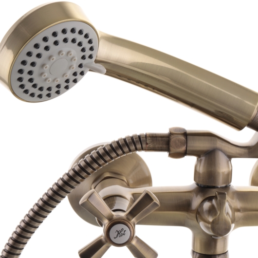 Змішувач для ванни Mixxus Premium Retro Bronze-142 (MI1652), изображение 3