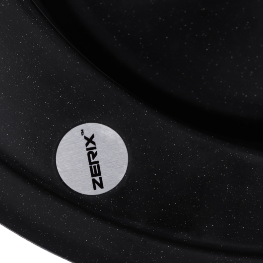 Мийка кухонна Zerix ZS-510R-14 Чорний металік (ZX4538), изображение 3