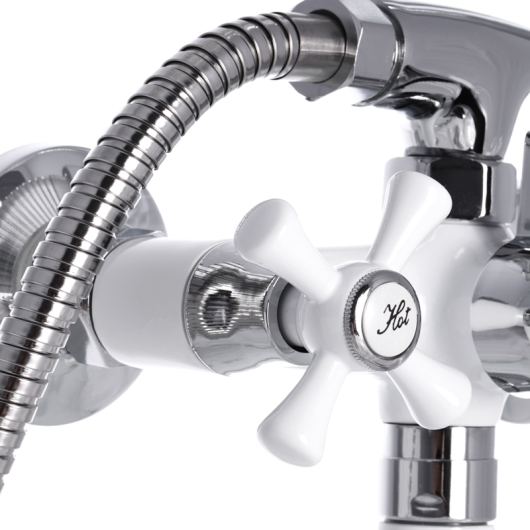 Змішувач для ванни Mixxus Omega 140 White (MI2768), изображение 2