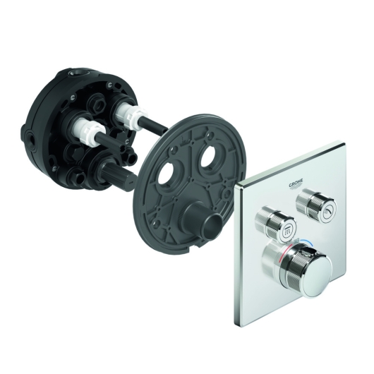 Термостат прихованого монтажу на 2 споживача Grohe Grohtherm SmartControl (29124000), изображение 4