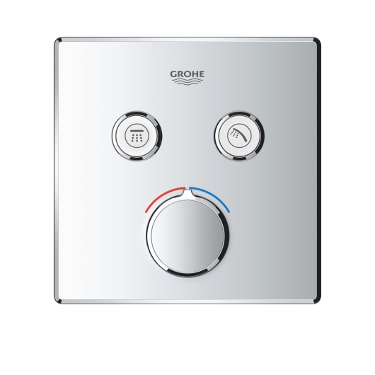 Змішувач прихованого монтажу на 2 споживача Grohe SmartControl Mixer (29148000), изображение 2