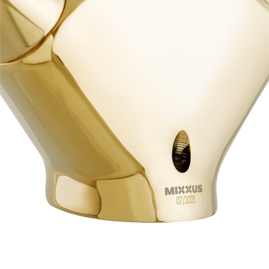 Змішувач для умивальника Mixxus Premium Retro Gold-161 (MI5848), изображение 4