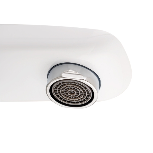 Змішувач для умивальника Mixxus Premium Patrick 001 гайка (White) (MI5853), изображение 3