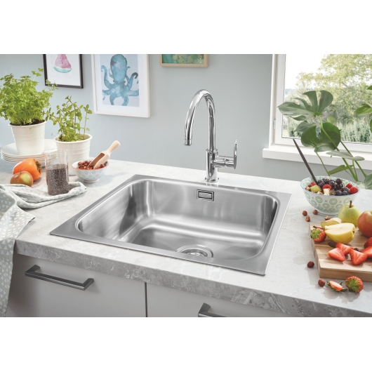 Мийка для кухні із нержавіючої сталі Grohe K200 (31719SD0), изображение 4