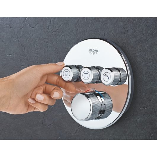 Термостат прихованого монтажу на 3 споживача Grohe Grohtherm SmartControl (29121000), изображение 4