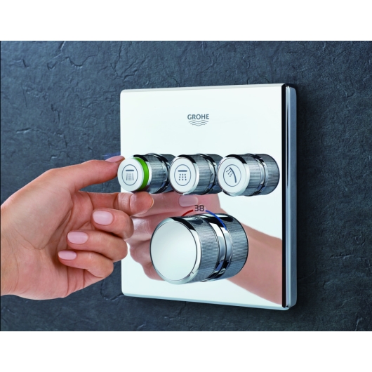 Термостат прихованого монтажу на 3 споживача Grohe Grohtherm SmartControl (29126000), изображение 3