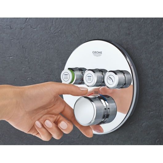 Термостат прихованого монтажу на 3 споживача Grohe Grohtherm SmartControl (29121000), изображение 7