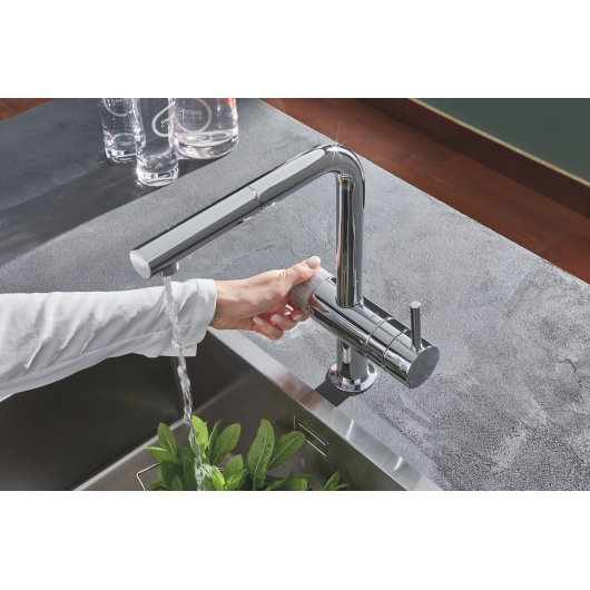 Комплект змішувача для кухні із фільтром Grohe Blue Pure (30382000), изображение 2