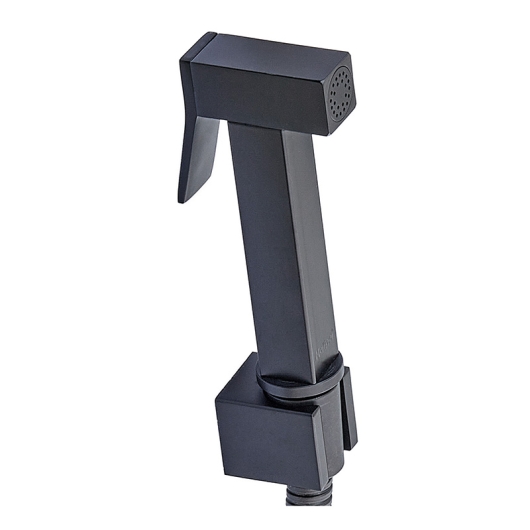 Смеситель с гигиеническим душем HAIBA KUBUS 002 INNER black (HB3952), изображение 3