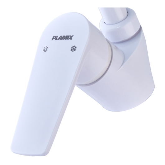 Смеситель для кухни PLAMIX OSCAR-011 white (без подводки) (PM0615), изображение 2