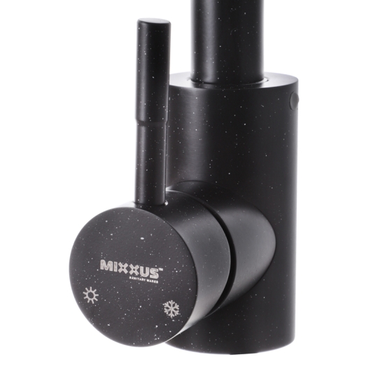 Кухонний змішувач чорний Mixxus SUS 011-2 (SS0003), изображение 2