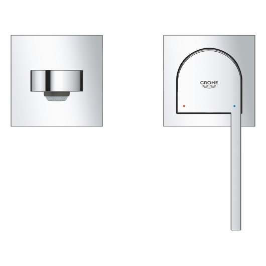 Змішувач для раковини Grohe Plus на 2 отвори, L-Size (29306003), изображение 2