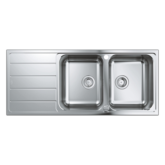 Мийка для кухні із нержавіючої сталі Grohe K500 (31588SD1), изображение 4