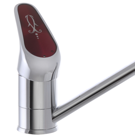 Змішувач для кухні Haiba Magic 004 з червоною ручкою (HB0688), изображение 2