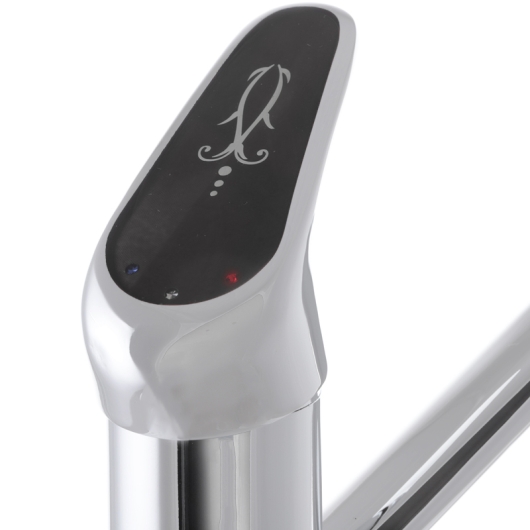 Змішувач для кухні Cron Magic 555 (чорна ручка) (CR0108), изображение 4