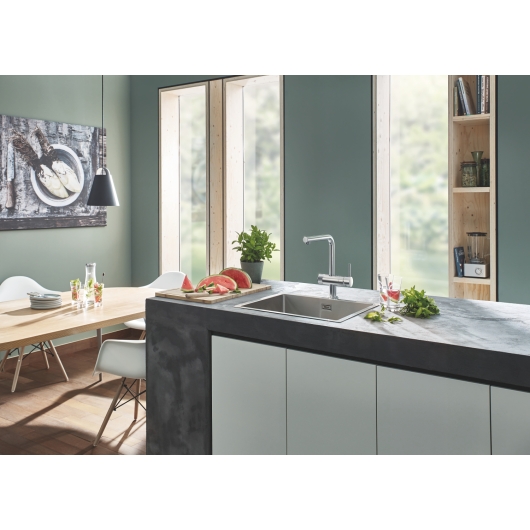 Комплект змішувача для кухні із фільтром Grohe Blue Pure (30382DC0), изображение 2